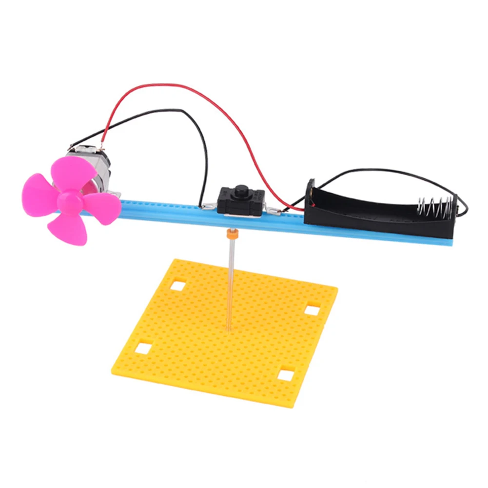 

DIY Mini Rotation Fan Kids Science Experiments Assembling Kits Creative Toy Material Kits Kids Puzzle Educational Toys