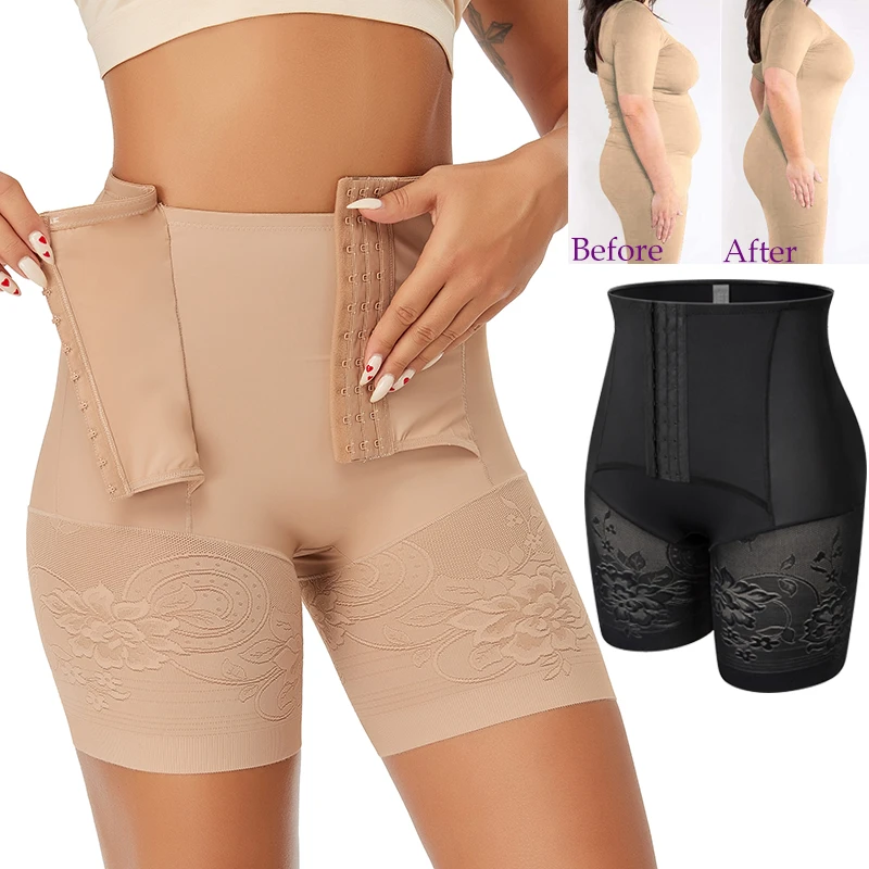 Women High Waist Shapewear Tummy Control Body Slimming Panties Fit Underwear CA