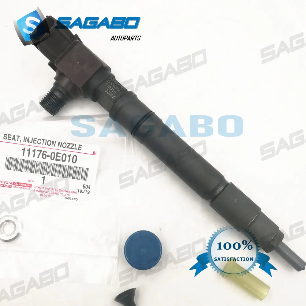 4 шт. дизельный инжектор для T/oyota Hilux 2.8L 1GD 295700-0550 Toyota 23670-0E010