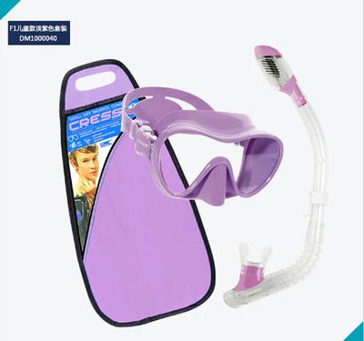 PURPLE Cressi F1 SMALL+ MINIDRY - Цвет: PURPLE
