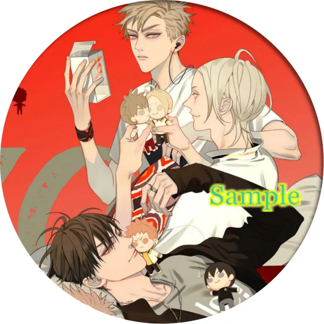Anime 19 Days Cosplay Backpack Badges Old Xian Hetian Jia Brooch Pins Collection Breastpin for Bags Clothes 14