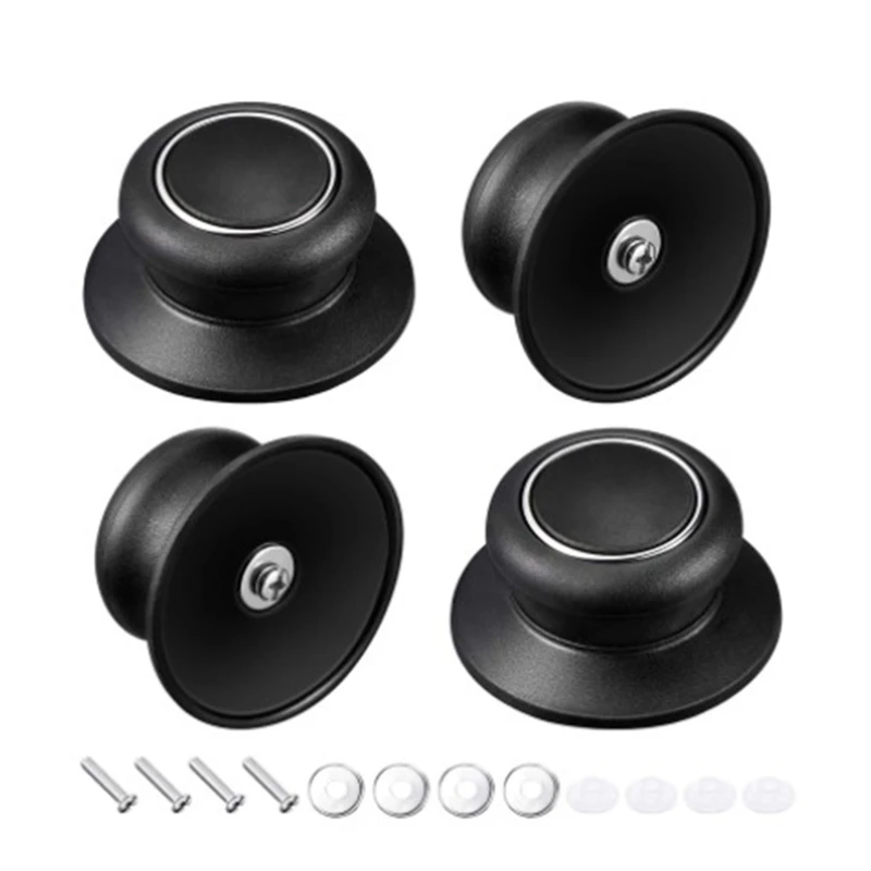 4pcs Universal Pot Pan Lid Top Replacement Knob Kitchen Silicone Glass Saucepan Casserole Kettle Cover Holding Handle Dropship | Дом и сад