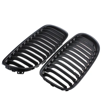 

A Set Black Car Matte Front Grille Grills For BMW E90 LCT 3-Serise Sedan 2009 2010 2011 Car Styling Racing Grills Car Accessorie