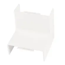 59 мм x 22 мм белый ПВХ два способа внутренний угол мини соединительное соединение