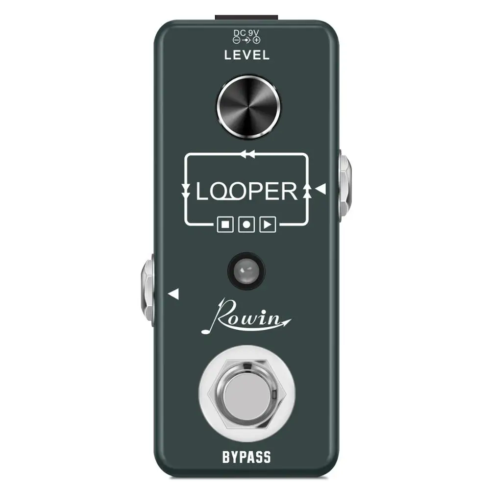 Rowin LEF 332 Looper гитарная педаль неограниченные Overdubs 10 м циклической с USB для Ioop|Детали