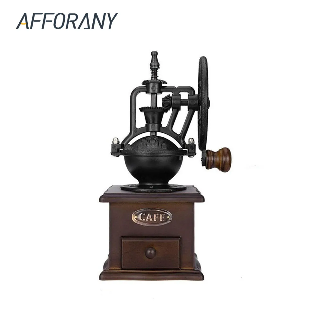 

Retro Coffee Grinder Hand Grinding Machine Coffee Grinder Hand Grinding Machine Hand-Crank Roller For Home Coffee Bar Office