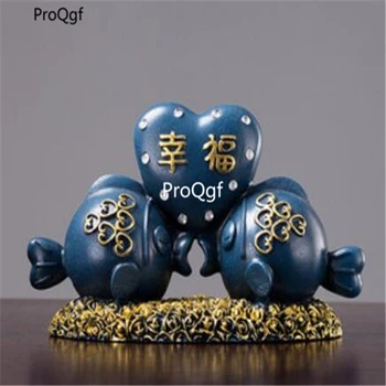 

ProQgf 1Pcs A Set Life Decoration Jiaju Statue xiangnian