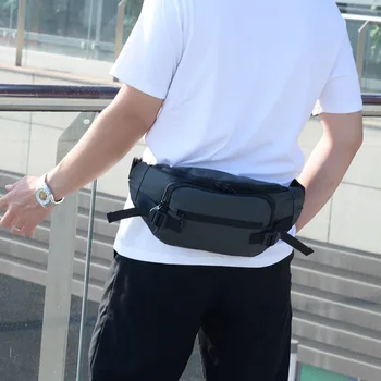 

Leisure Waist Bag Fashion Chest Bag Men's and Women's New Outdoor Sports Messenger Bag Convenient Small bagbag