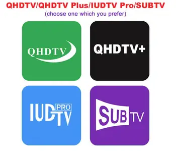 

3 6 12 Months QHDTV program Live VOD for Enigma android tv box QHDTV/SUBTV/IUDTV Pro