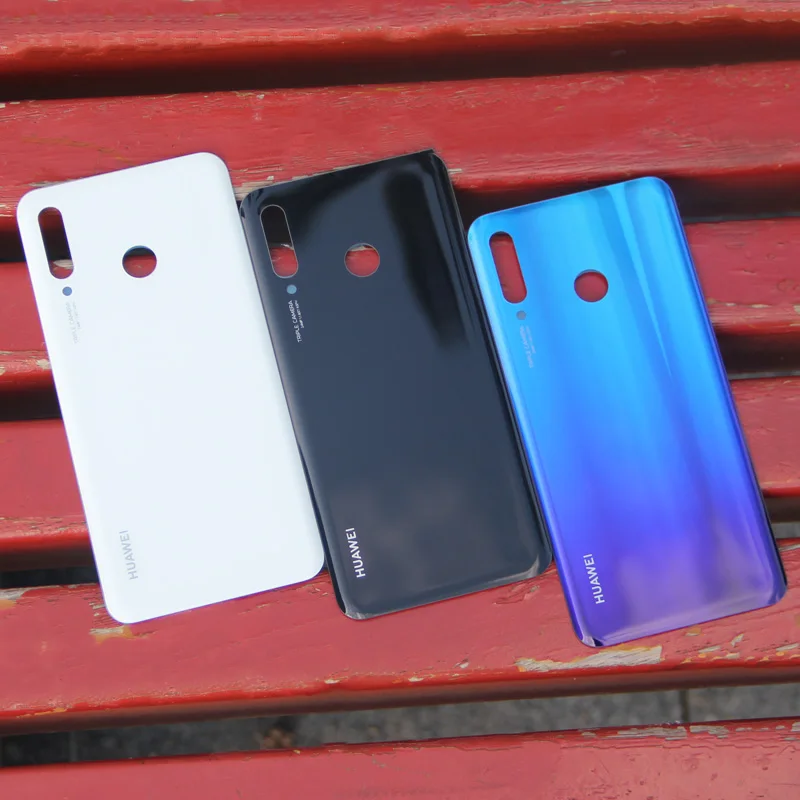 Оригинальный стеклянный чехол на заднюю панель Huawei P30 Lite P30Lite защитный крышку