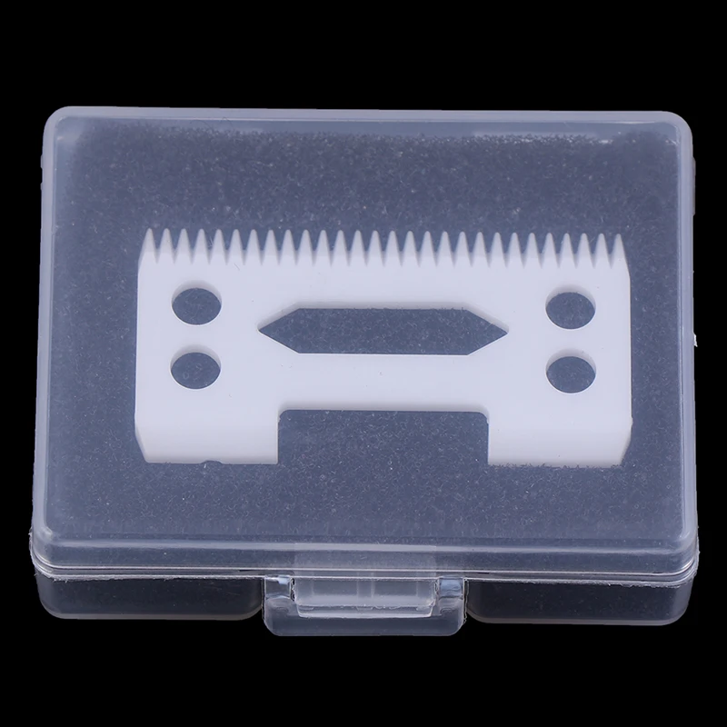 2 Holes Hair Clipper Blade Cutter Electric Clipper Blades Ceramic Blades For Wahl Shear Clipper With Box Blade Knife