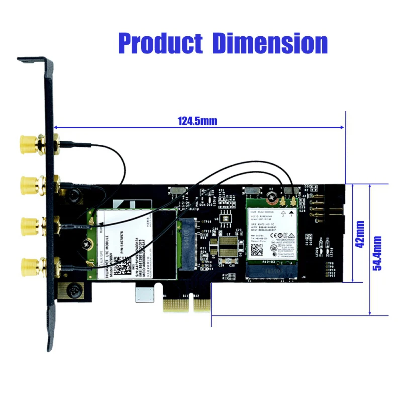 NGFF M.2 M2 ключ B и ключ a к PCIe 1X адаптер 3g/4G и WiFi карта Adpater PCI-E для рабочего стола