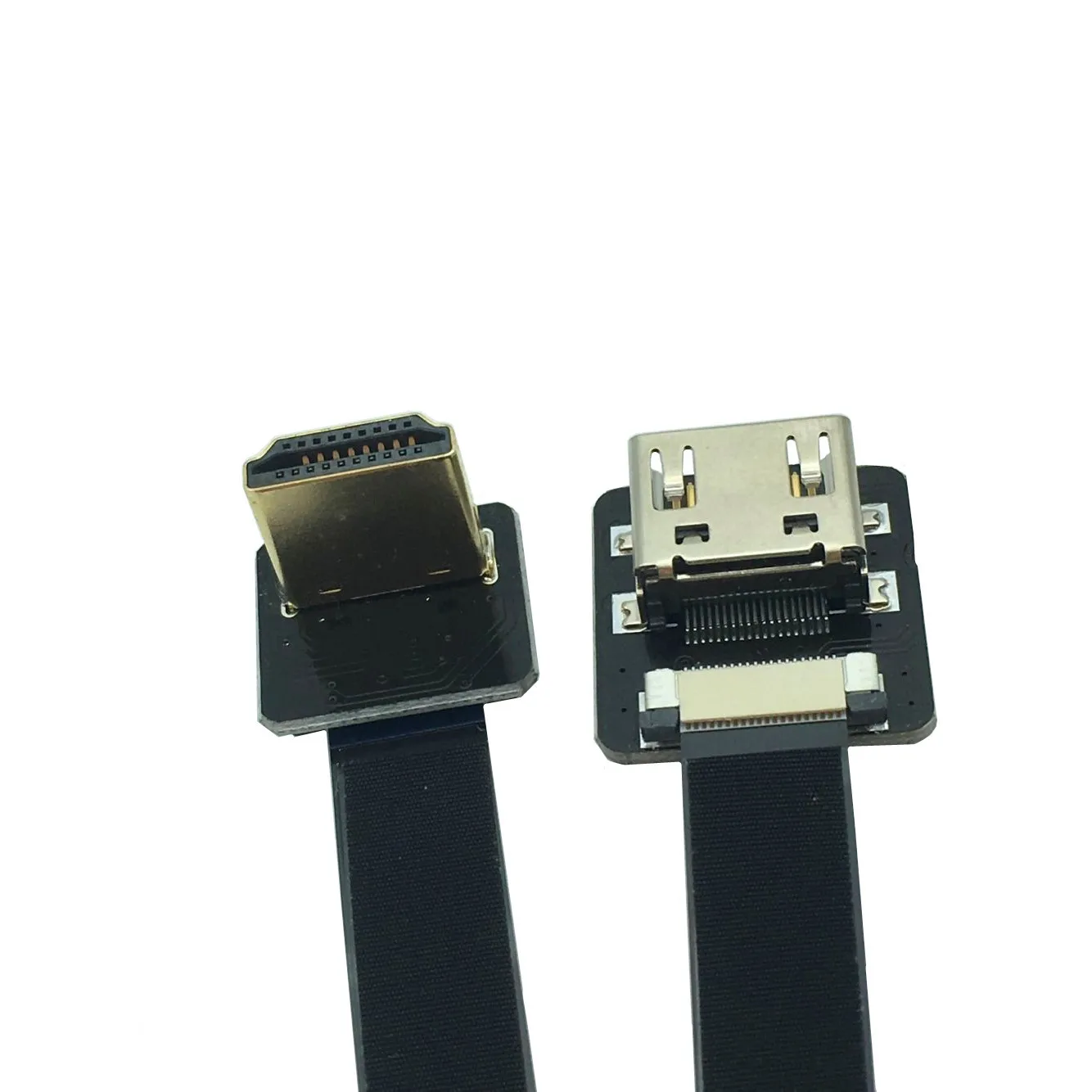 câble plat fpc mâle pas connecteur de compatible fpv ruban coudé degrés