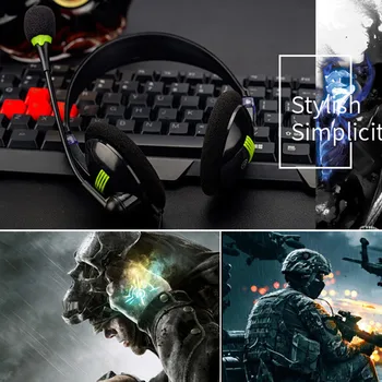 

top selling product 2020 Gaming Headset 3.5mm Over-Ear Stereo Gaming Headphone Microphone For N-Switch Support Wholesale