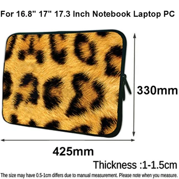 

Carrying Sleeve Cover Shell For 17.3" 16.8" 17" Computer Notebook Laptop Accessories Women Business Neoprene Bag Funda Portatil