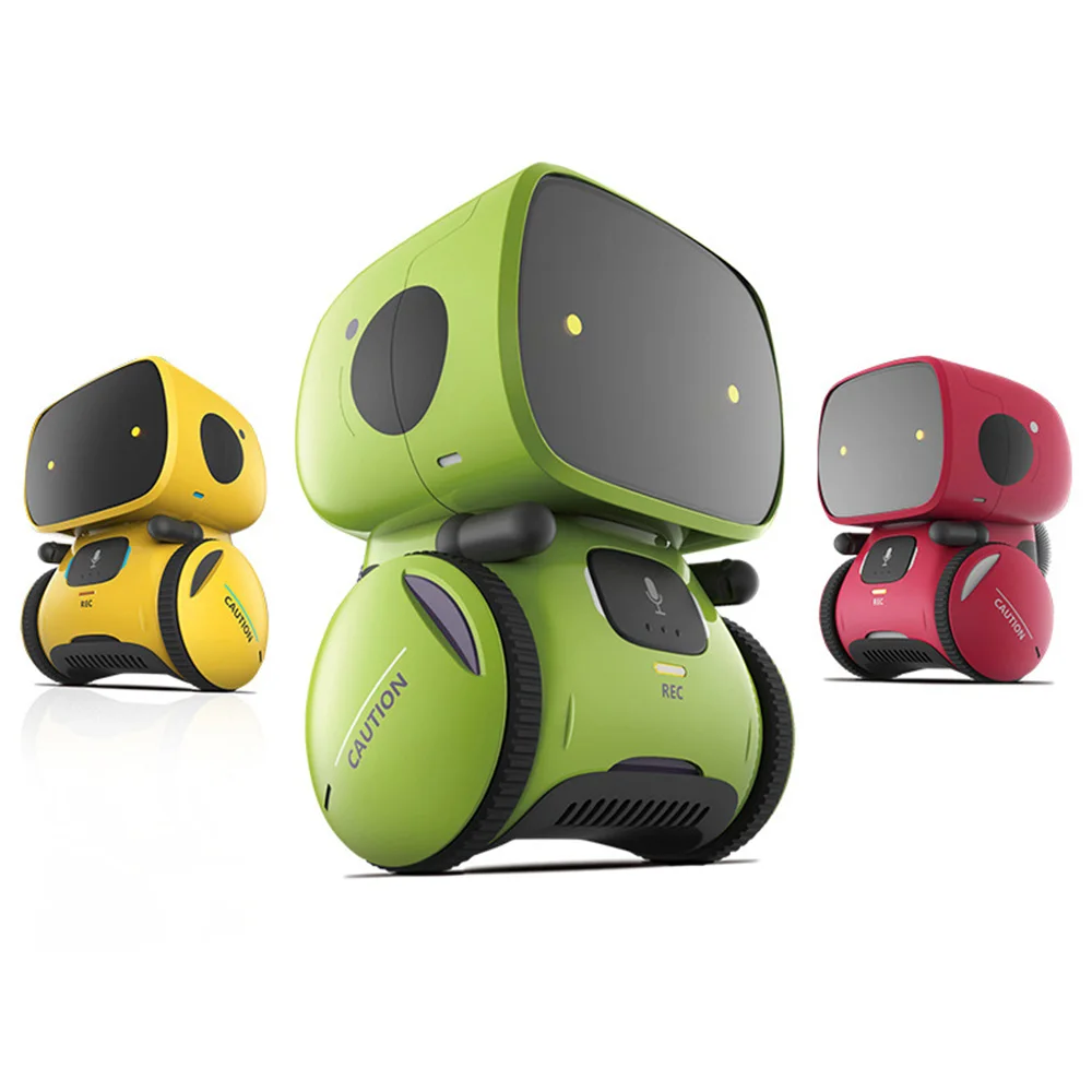 Intelligent Robots for Kids Dance Music Recording Dialogue Touch-Sensitive Control Interactive Toy Smart Robotic for Kids