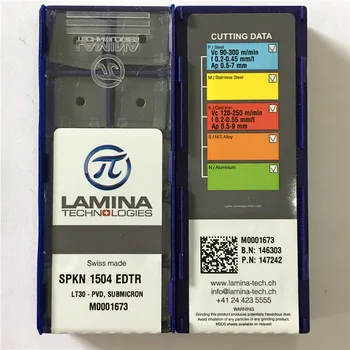 

SPKN1504EDTR LT30 CNC blade carbide insert milling inserts 10pcs/lot SPKN 1504 EDTR LT30