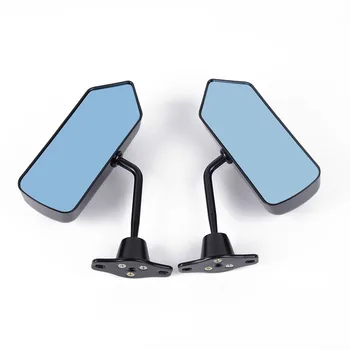 

Accessory Rear View Mirrors Parts Universal F1 Style Glossy Black Side
