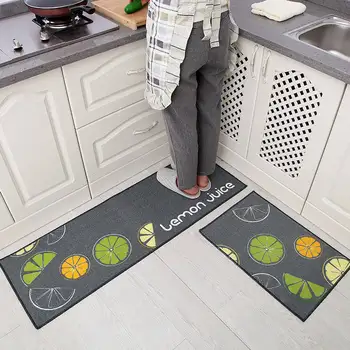 

Kitchen Mat Anti-Slip Carpet Wateproof Kitchen Mat Bathroom Carpet Room Pad Floor Mat Home Floor Mats