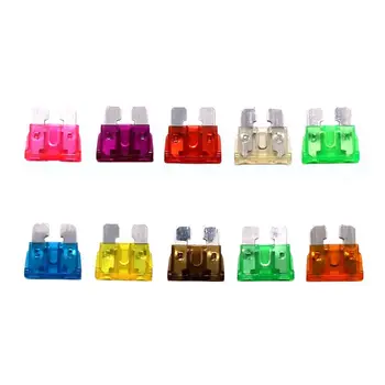 

Car repair 50pcs Mixed Medium Standard Blade Fuse 32V Assortment Kit Car Auto 3A~40A+Box For Car Van Truck Coach Bus Motorcycle