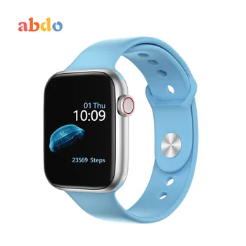 

IWO 8 PRO T5 Smart Watch Changeable Strap Series 4 Iw8 Smartwatch Heart Rate Blood Pressure Sports Watch for IOS Android PK W34