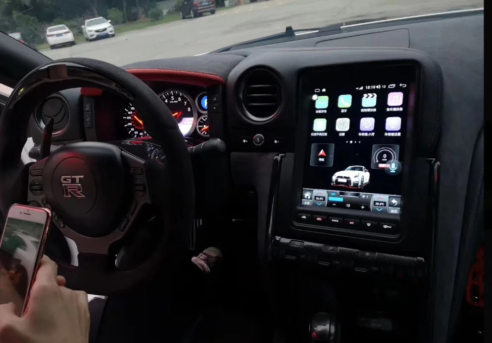 For GTR 34 For GT-R 2008~2015 For Nissan Car Multimedia Intelligent Player NAVI Radio Audio Stereo Accessories GPS Navigation33