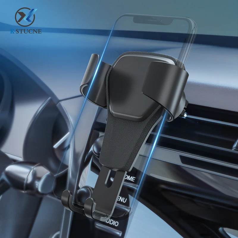 

Universal Air Vent in Car Mobile Phone Holder Stand For iPhone XR XS MAX Huawei Mate 10 lite Smartphone No Magnetic Auto Support