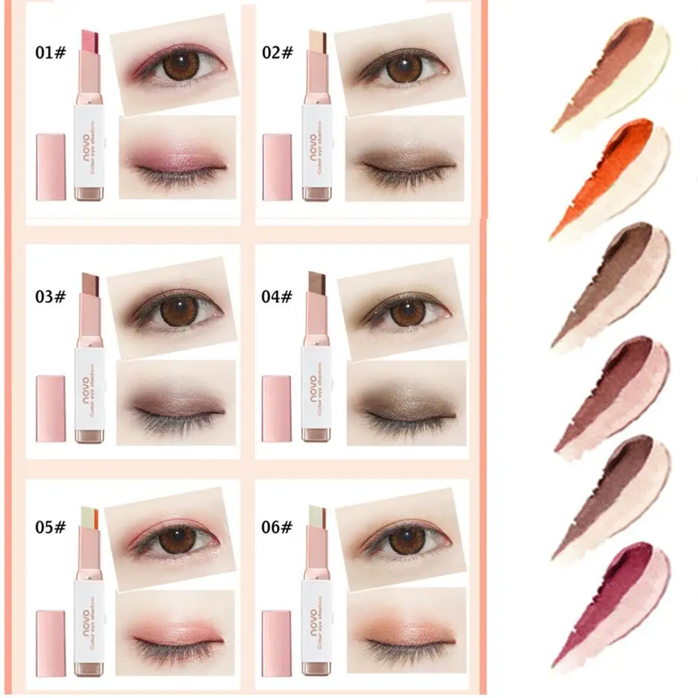 Палитра теней для век двойной цвет|metal eye shadow|eye shadowmakeup palette |