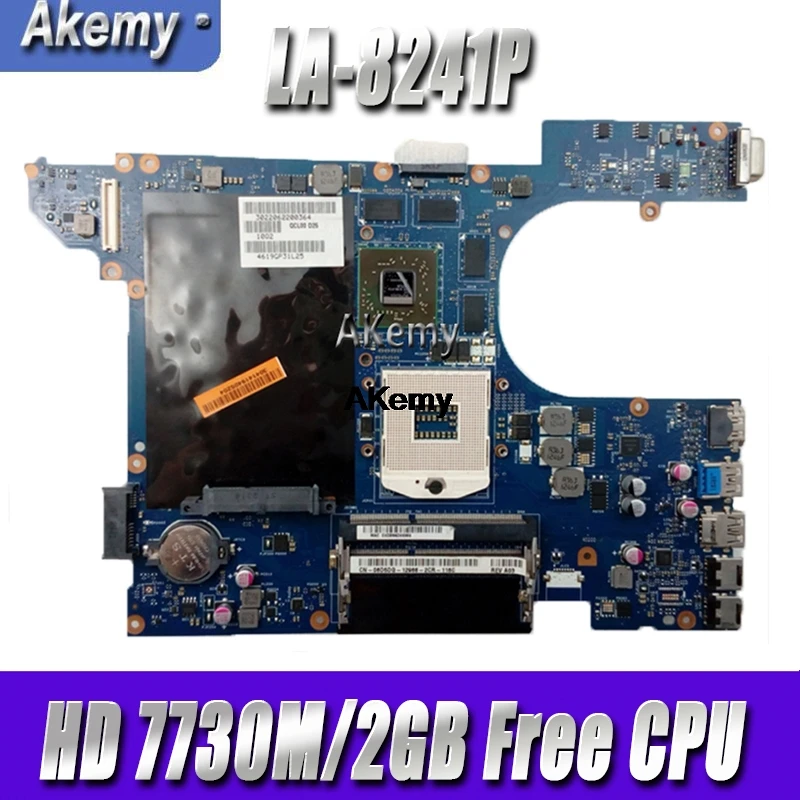 LA 8241P материнская плата CN 06D5DG 6D5DG для dell Inspiron 15R 5520 7520 ноутбука HD 7730M/2GB Бесплатный