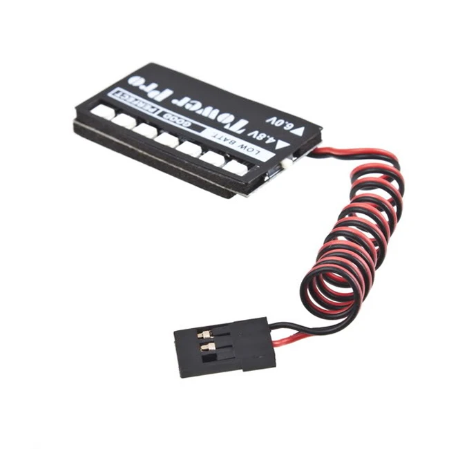 

Hot! 3pcs Low voltage Monitor RC Receiver battery Indicator 7 LED New Sale
