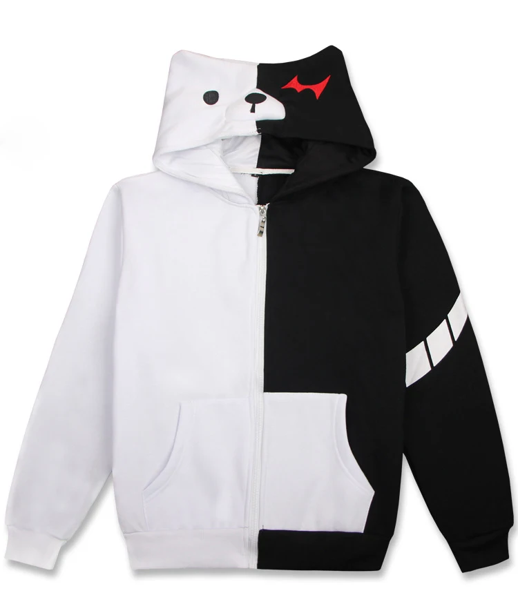 Cosplay&ware Danganronpa Monokuma Cosplay Costume Unisex Hoodie Sweatshirt T-shirt Hooded Jacket Daily Casual Coat Game Anime Peripheral -Zentai shop online H37c1d2e961fe4567b2605d70ab3f45ceg.jpg