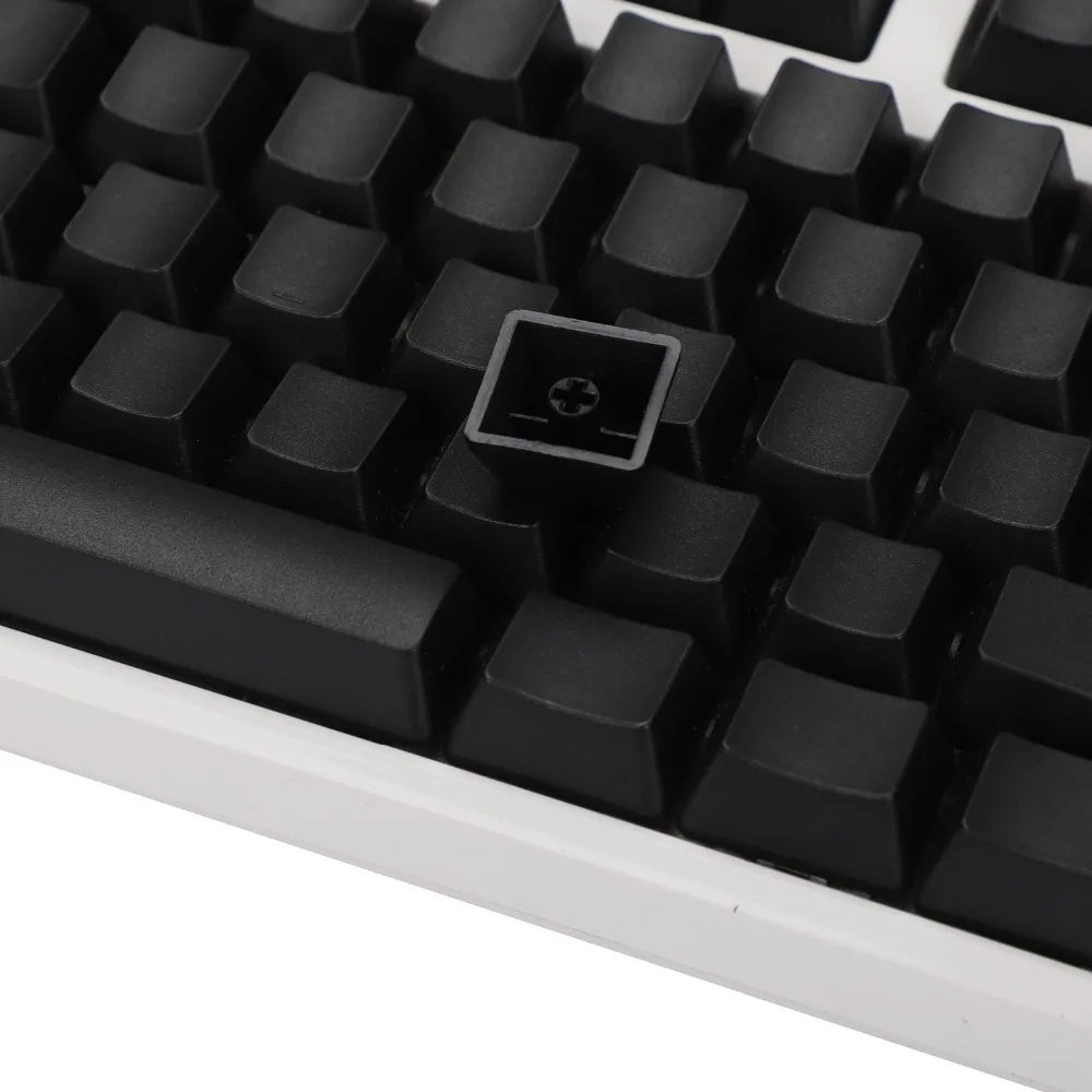 branco preto cinza verde em branco grosso pbt oem perfil chave iso ansi keycaps para mx switches teclado mecânico