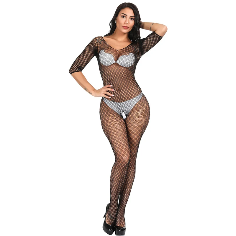 

Sexy Lingerie Women Hot Mesh Fishnet Baby Dolls Hollow Out Nightwear Female Erotic Underwear Lenceria Erotica Mujer Sexi
