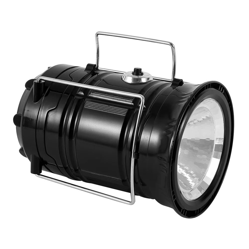 Flame Light Outdoor Tent Light Camping Portable Light Solar Charging Flashlight Outdoor Emergency Light