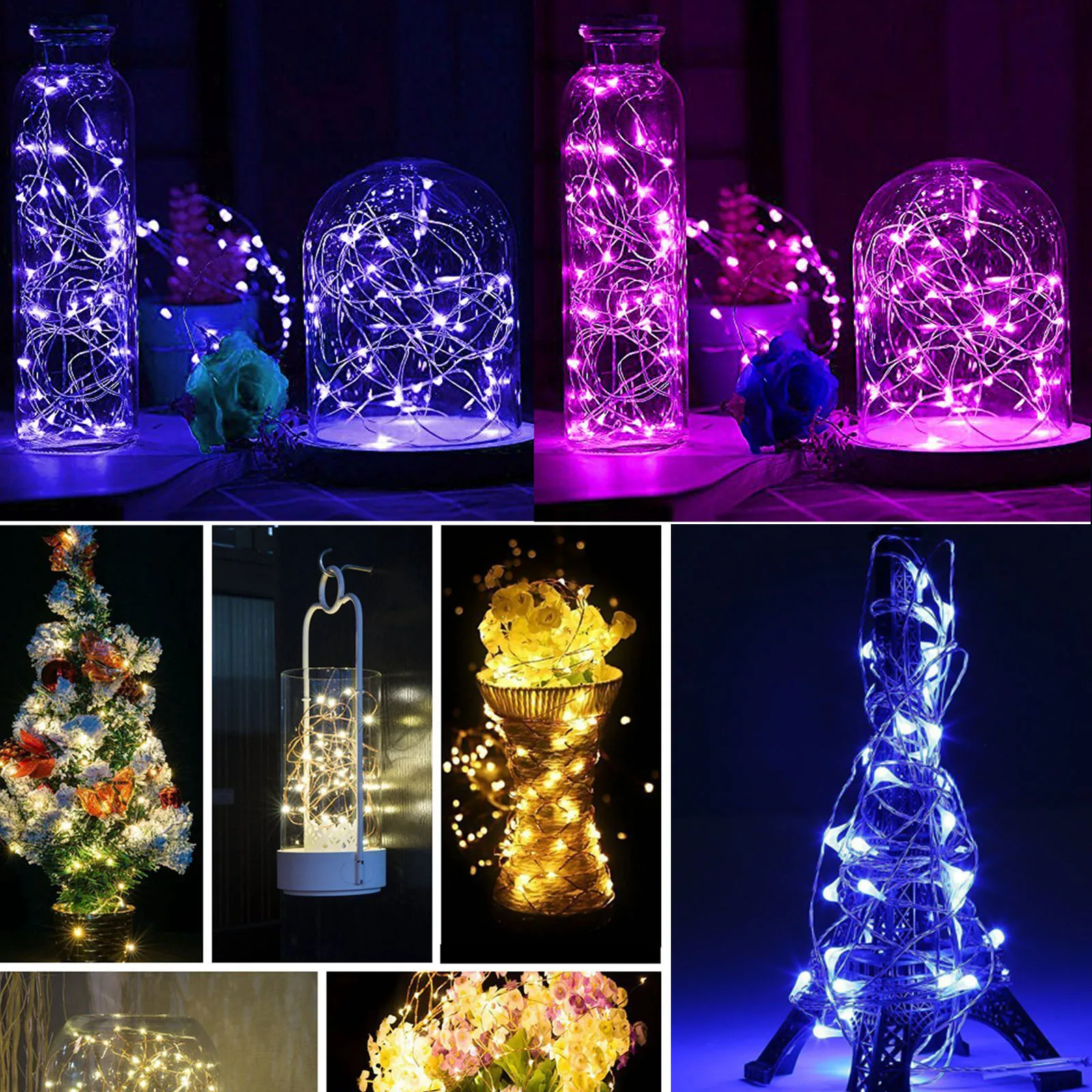 

3m 30leds Outdoor LED String lights Holiday lighting Fairy Garland For Christmas Tree Wedding Party Decor Powered Battery