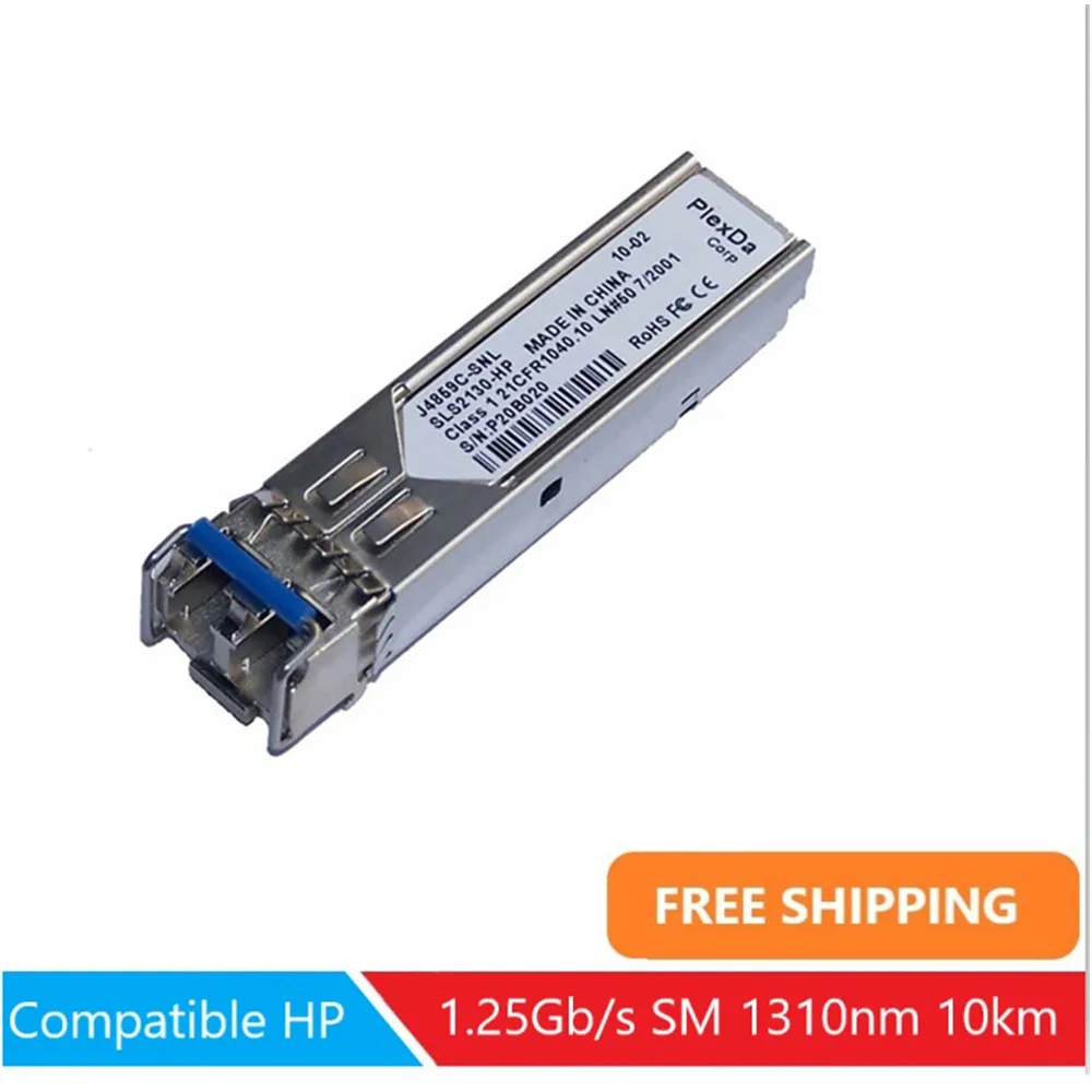 Plexda 1 25 ГБ/сек. SMF 1310nm 10 км мини гигабитный преобразователь интерфейса