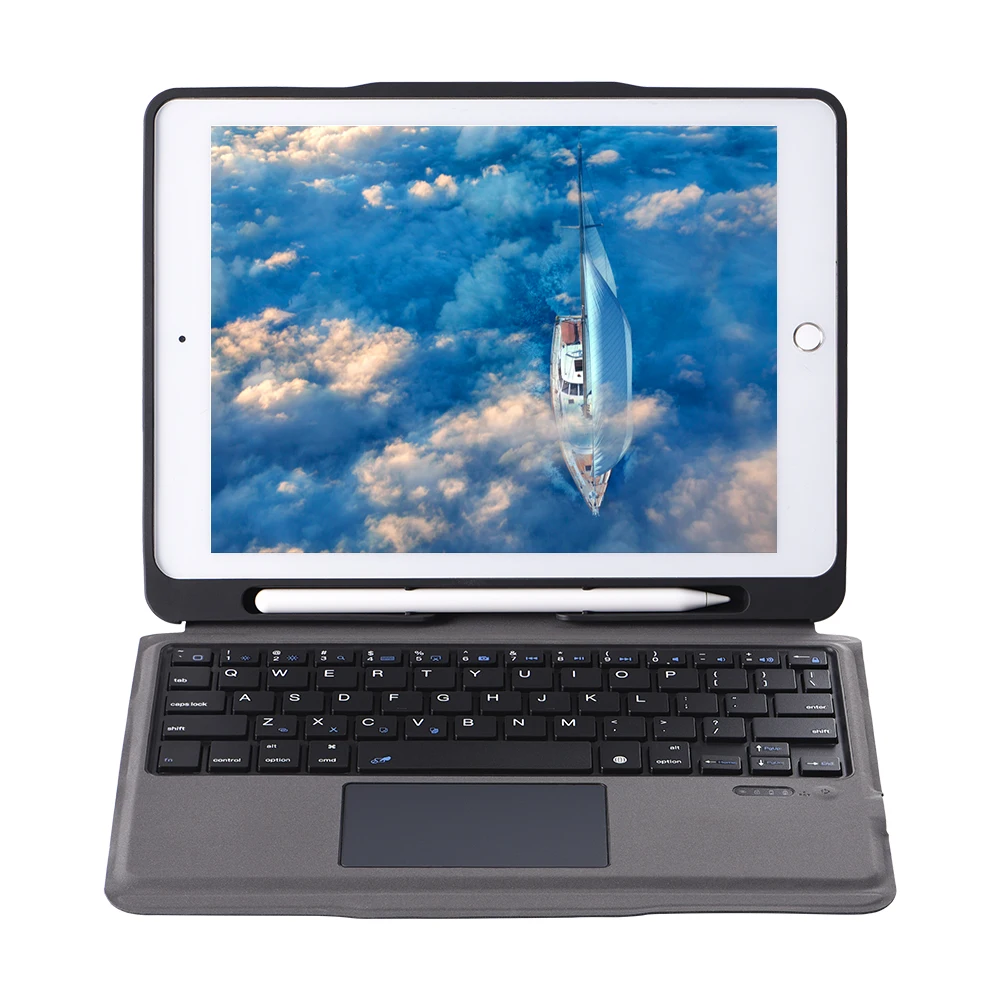 Чехол для iPad 9 7 2017 2018 Air2 Pro с сенсорной панелью и держателем карандашей тонкий