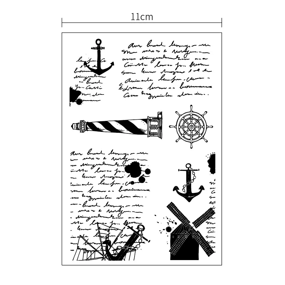 

New Arrival Lighthouse Clear Stamps Transparent Rubber Stamp for DIY Scrapbooking Card Making Photo Album Crafts Template Decor