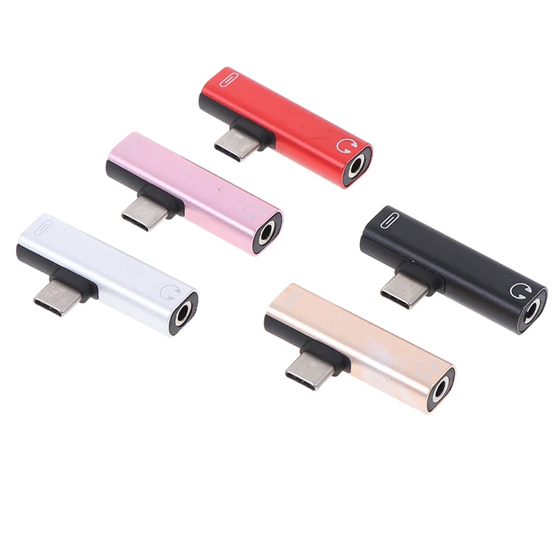 2 в 1 usb type C 3,5 мм разъем аудио адаптер для наушников для Xiaomi Mi 9 samsung galaxy s10 s10+ USB C адаптер для зарядки