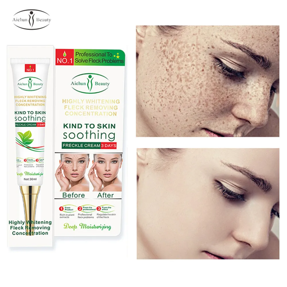 

Aichun Whitening Freckle Cream Remove Melasma Acne Spot Lighten Dark Spots Pigment Melanin Hydration Moisturizing Face Skin Care