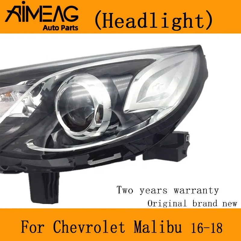 Сделано for16-18 Chevrolet MALIBU Галогенные ксеноновые фары в сборе оригинальное качество фары