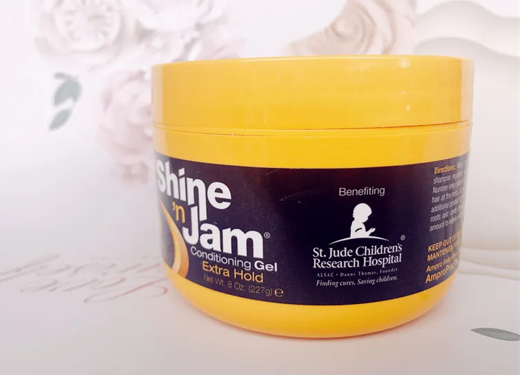 Original Shine N Jam Braiding Lock Conditioning Gel Hold 227g