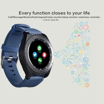 

Smart Watch Support Micro SIM Card Bluetooth Sleeping Monitoring Bracelet LHB99