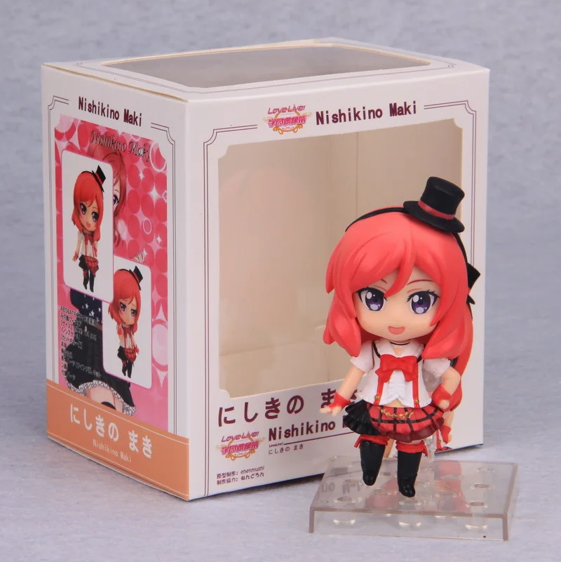 2 шт./компл. Love Live cute Nishikino Maki модель Q версия ПВХ кукла Фигурка Игрушки украшение