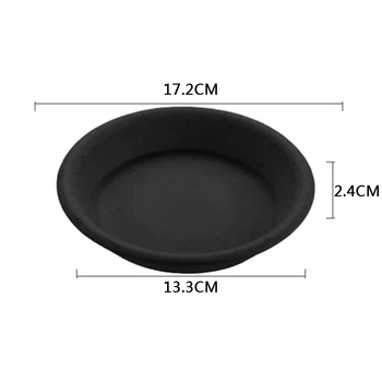 

10 Pcs/Set Garden Plastic Plant Pot Saucer Round Base Planter Waterproof Tray