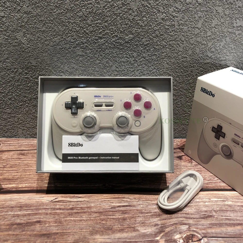8bitdo Sn30 Pro Plus Sn30 Pro Bluetooth Gamepad Controller With Joystick For Windows Android Macos Nintendo Switch Gamepads Aliexpress