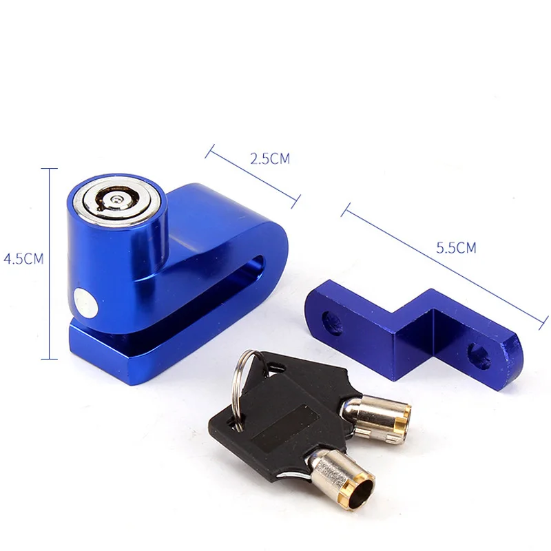 motorcycle Disc brake lock Fixed bracket works by locking the disc brake motorcycle decoration accessories 5.5*2.5*4.5cm