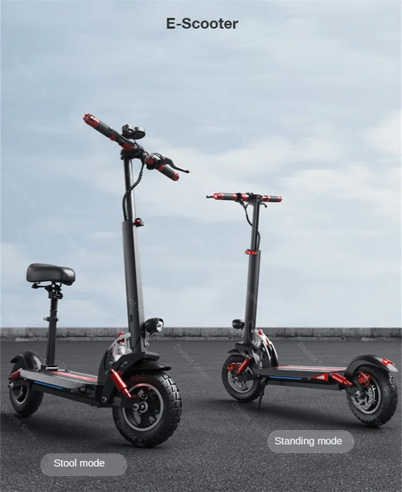 Daibot Off Road Electric Skateboard Foldable Two Wheeled Electric Scooters Dual Motor Electric Scooters Adults 1200W 48V 45KMH (13)