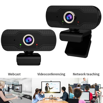 

Smart HD 1080P Webcam PC Laptop Desktop USB Webcams Computer Camera PC Web Cam Camera Android TV Webcam Fits Skype OS Windons