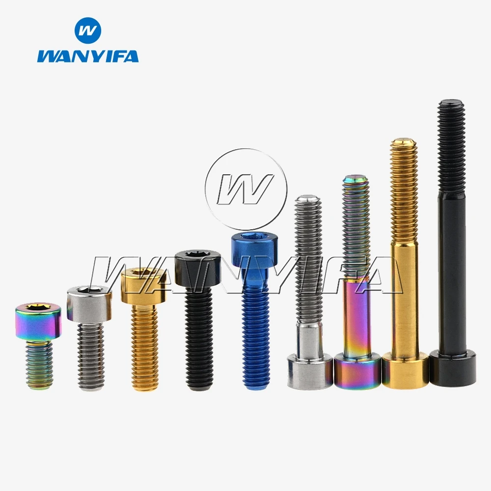 Tornillos De Titanio M8x25mm Allen DIN912